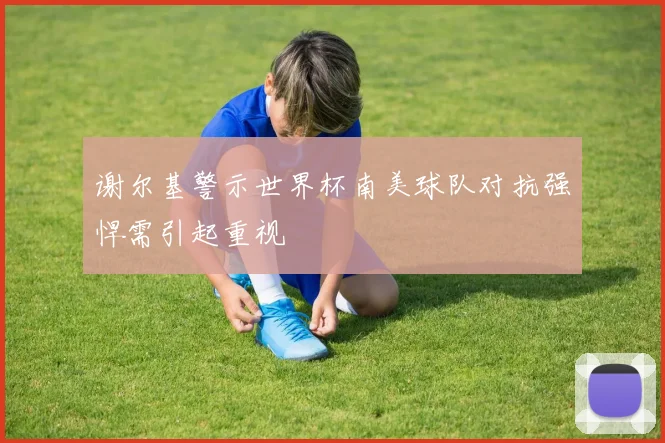 谢尔基警示世界杯南美球队对抗强悍需引起重视